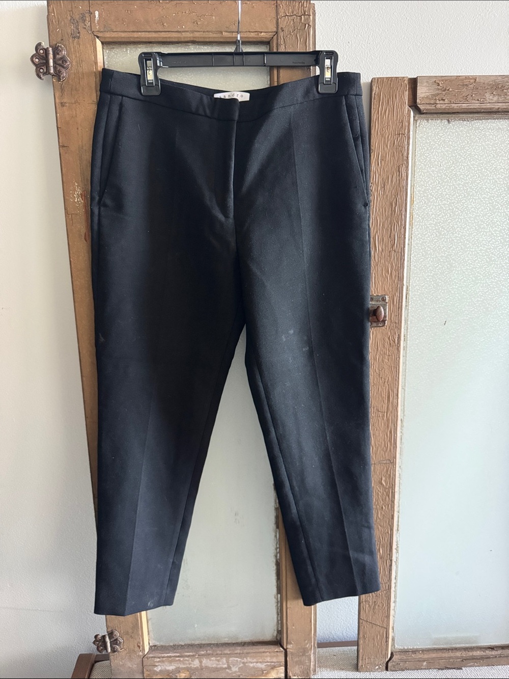 Sandro Black Tailored Dress Pants